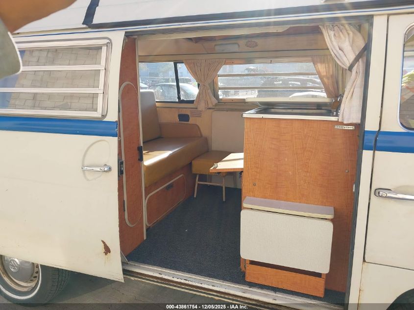 1971 Volkswagon Kombi Bus VIN: 00000002312246625 Lot: 43861754