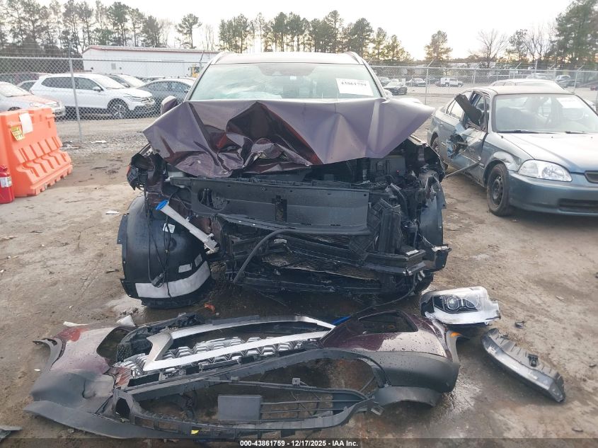 2022 Hyundai Palisade Sel VIN: KM8R4DHE6NU484805 Lot: 43861759