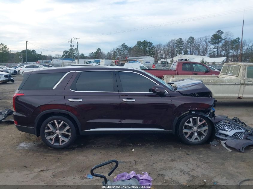 2022 Hyundai Palisade Sel VIN: KM8R4DHE6NU484805 Lot: 43861759