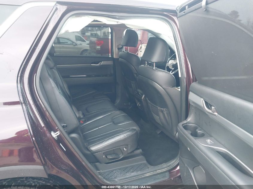 2022 Hyundai Palisade Sel VIN: KM8R4DHE6NU484805 Lot: 43861759