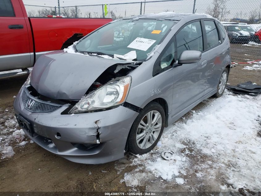 2009 Honda Fit Sport VIN: JHMGE88499S049848 Lot: 43861775