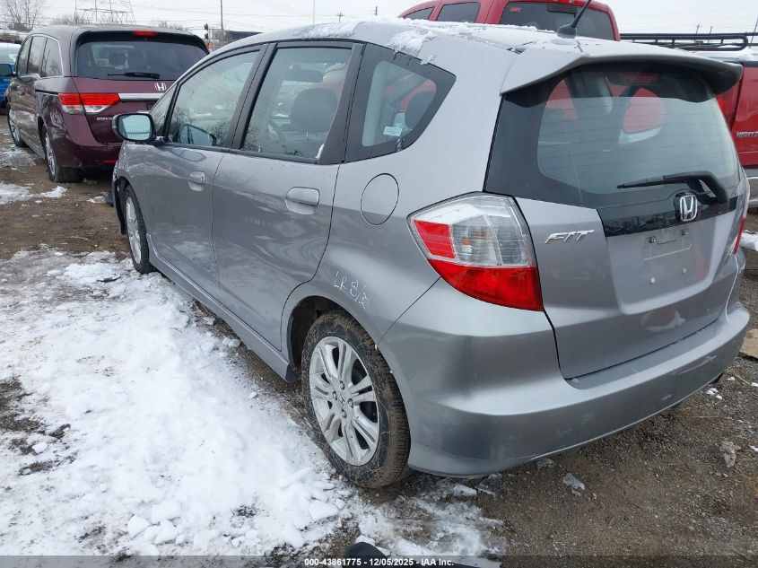 2009 Honda Fit Sport VIN: JHMGE88499S049848 Lot: 43861775