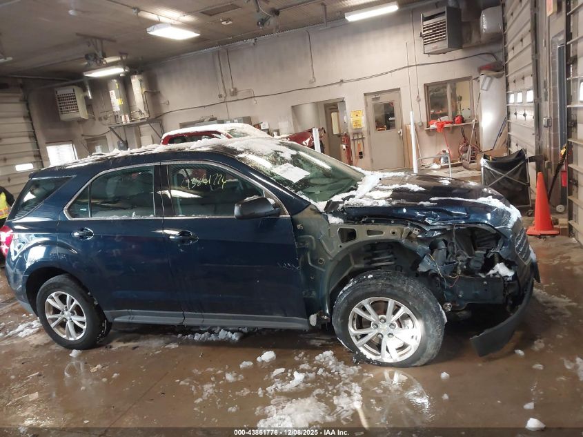 2017 Chevrolet Equinox Ls VIN: 2GNFLEEK9H6192375 Lot: 43861776