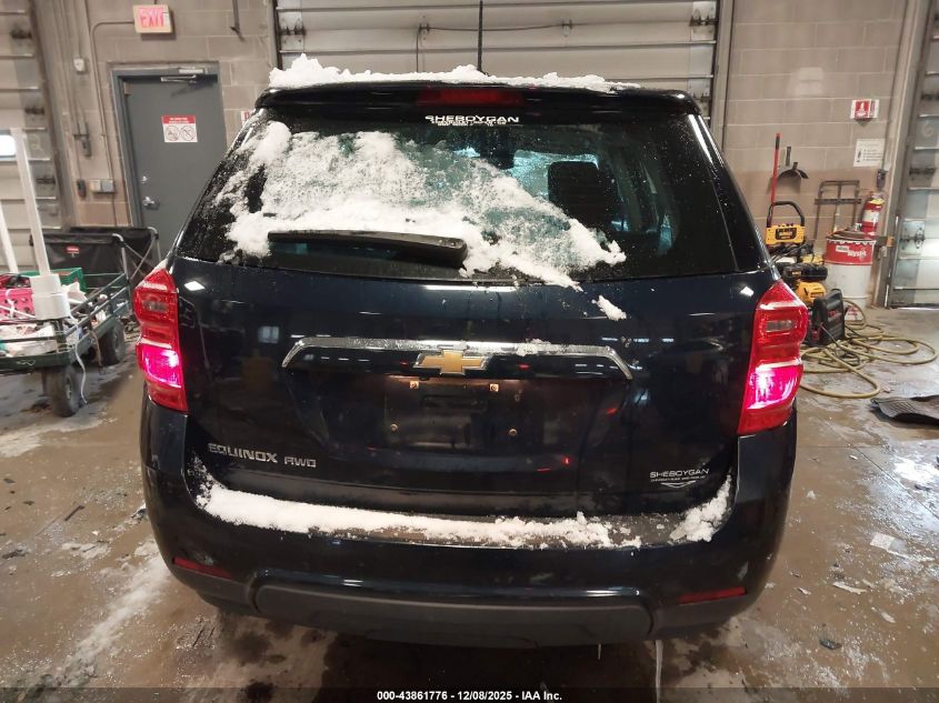 2017 Chevrolet Equinox Ls VIN: 2GNFLEEK9H6192375 Lot: 43861776