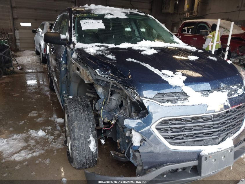 2017 Chevrolet Equinox Ls VIN: 2GNFLEEK9H6192375 Lot: 43861776