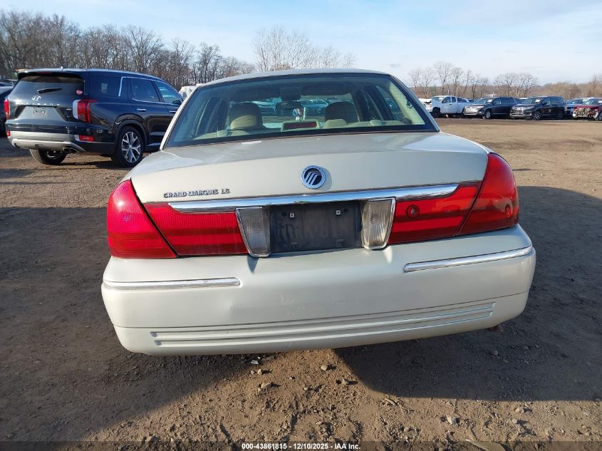 2003 Mercury Grand Marquis Ls VIN: 2MEHM75W23X676287 Lot: 43861815
