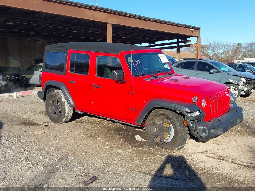 JEEP WRANGLER SPORT S 4X4