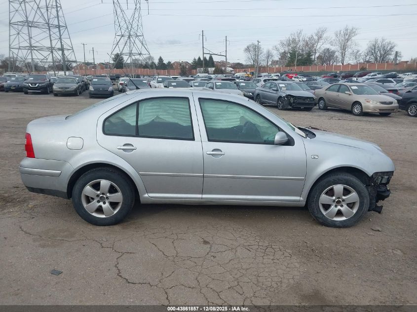 2004 Volkswagen Jetta Gls 2.0L VIN: 3VWSK69M44M019257 Lot: 43861857