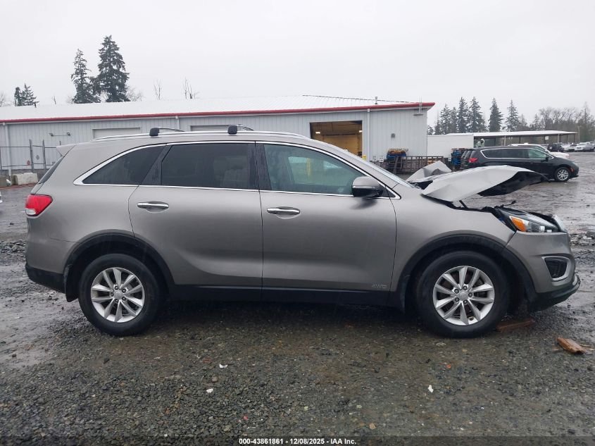 2017 Kia Sorento 2.4L Lx VIN: 5XYPGDA34HG231449 Lot: 43861861