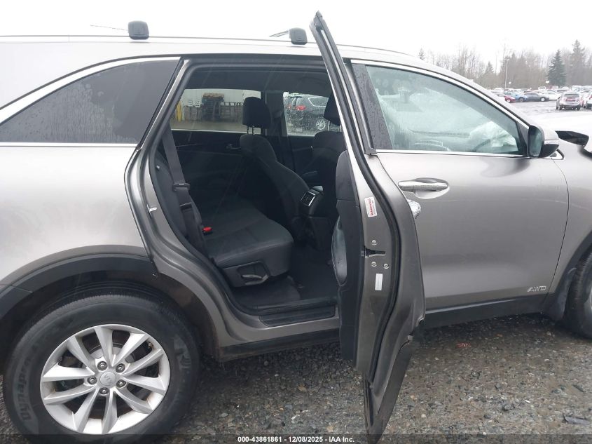 2017 Kia Sorento 2.4L Lx VIN: 5XYPGDA34HG231449 Lot: 43861861