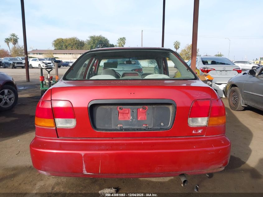 1997 Honda Civic Lx VIN: 1HGEJ6675VL016177 Lot: 43861863