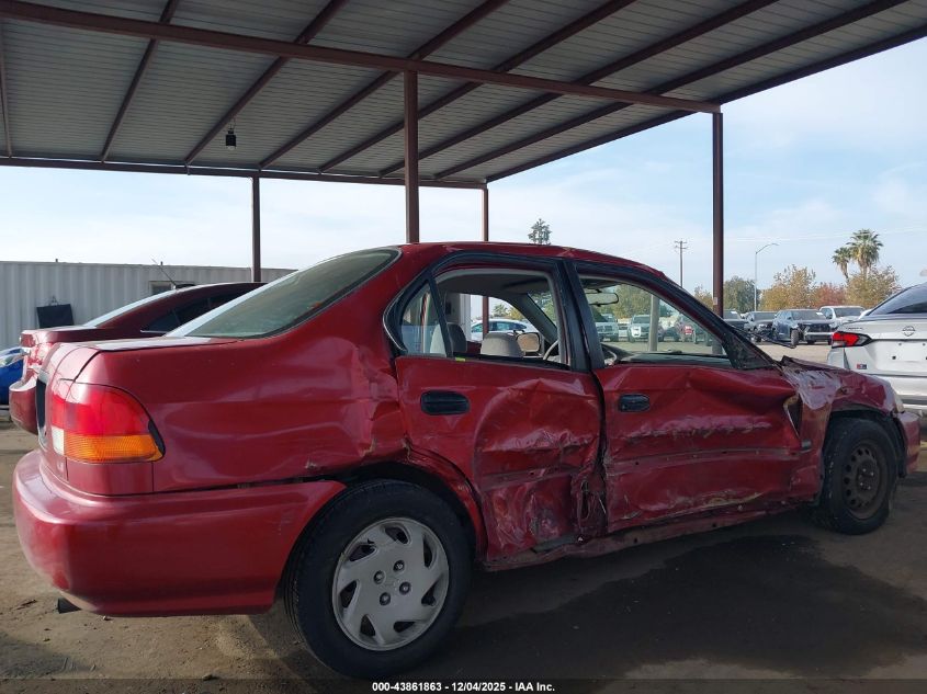 1997 Honda Civic Lx VIN: 1HGEJ6675VL016177 Lot: 43861863
