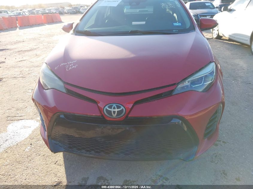 2017 Toyota Corolla Se VIN: 2T1BURHEXHC794816 Lot: 43861864