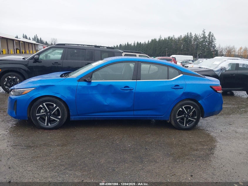 VIN 3N1AB8CVXSY302492 2025 NISSAN SENTRA SV
