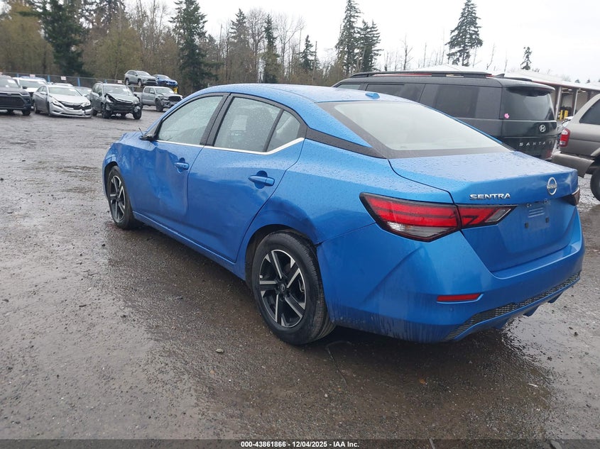 VIN 3N1AB8CVXSY302492 2025 NISSAN SENTRA SV