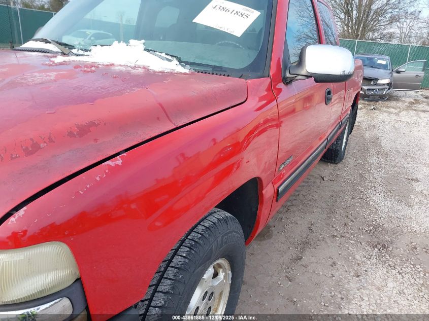 2002 Chevrolet Silverado 1500 Ls VIN: 2GCEK19T321370420 Lot: 43861885