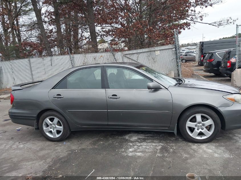 2004 Toyota Camry Se VIN: 4T1BE32K74U843083 Lot: 43861894