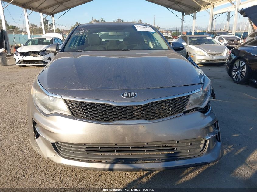 2018 Kia Optima Lx VIN: 5XXGT4L37JG273469 Lot: 43861908