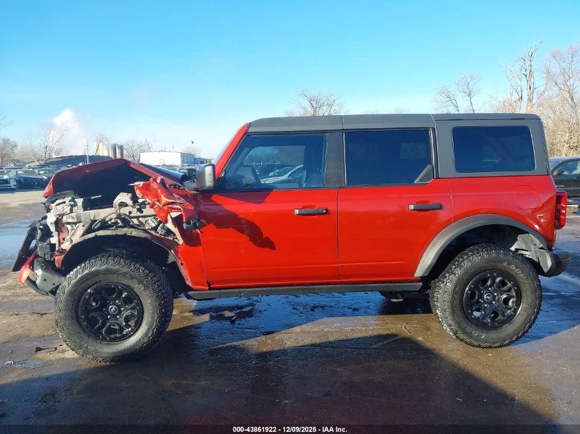 2022 Ford Bronco Black Diamond VIN: 1FMEE5DP8NLB74900 Lot: 43861922