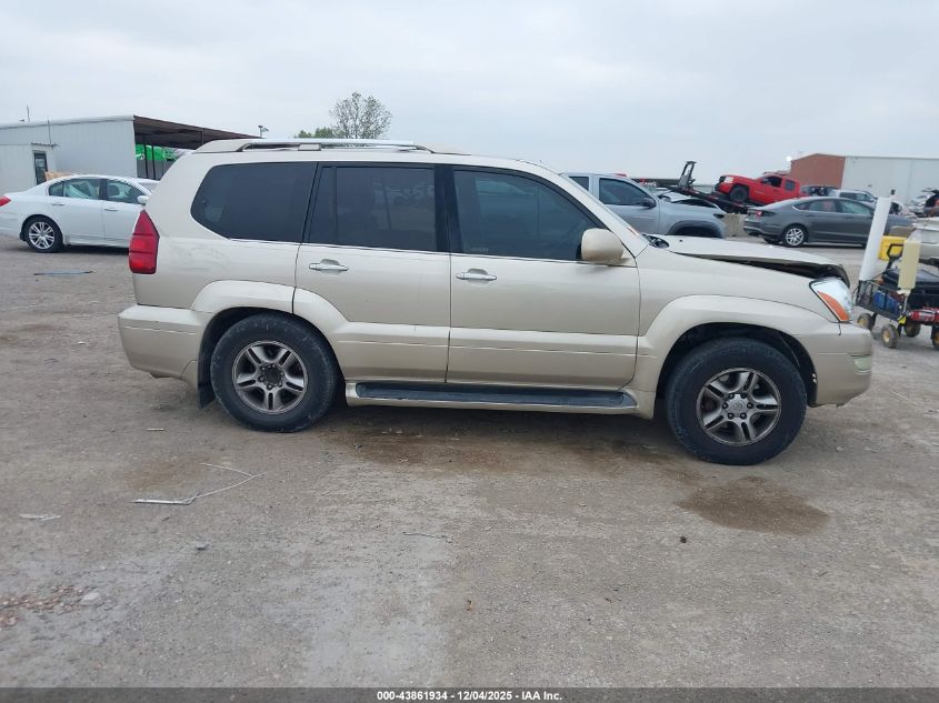2008 Lexus Gx 470 VIN: JTJBT20X280153772 Lot: 43861934