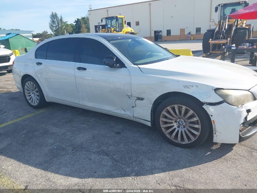 2009 BMW 750Li VIN: WBAKB83589CY57488 Lot: 43861981