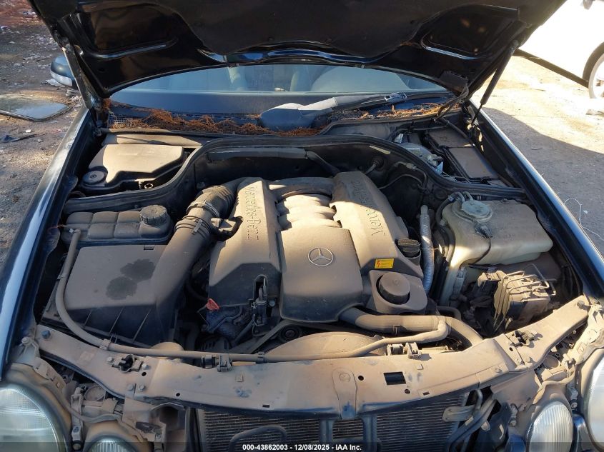 2002 Mercedes-Benz Clk 320 VIN: WDBLK65G82T114361 Lot: 43862003