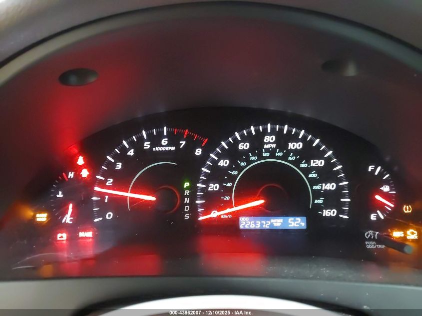 2007 Toyota Camry Le V6 VIN: 4T1BK46K27U527409 Lot: 43862007