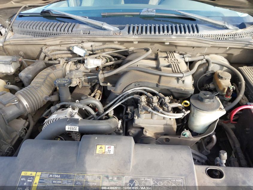 2002 Ford Explorer Xls VIN: 1FMZU72E32ZB98872 Lot: 43862013