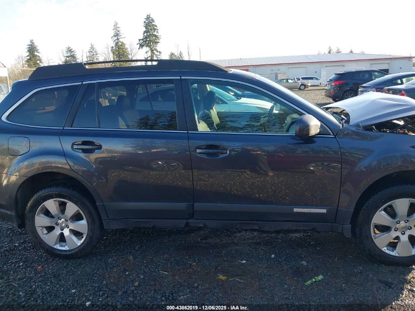 2011 Subaru Outback 2.5I Premium VIN: 4S4BRBCC7B3376658 Lot: 43862019