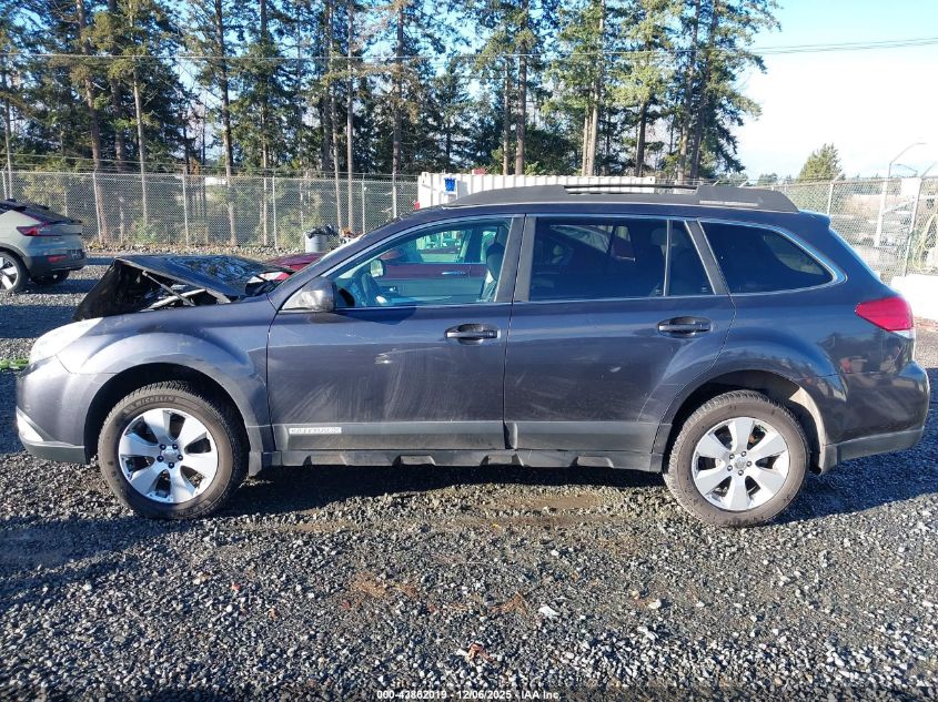 2011 Subaru Outback 2.5I Premium VIN: 4S4BRBCC7B3376658 Lot: 43862019