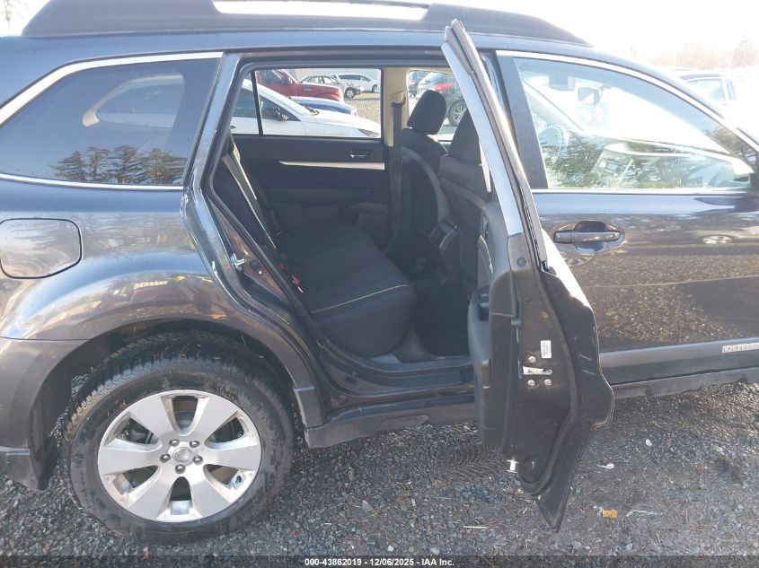 2011 Subaru Outback 2.5I Premium VIN: 4S4BRBCC7B3376658 Lot: 43862019