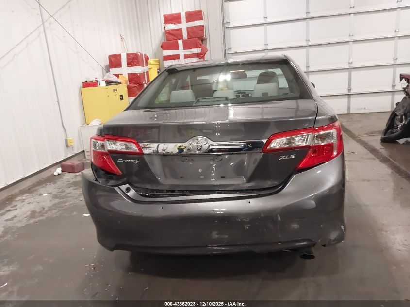 2013 Toyota Camry Xle VIN: 4T4BF1FK6DR287981 Lot: 43862023