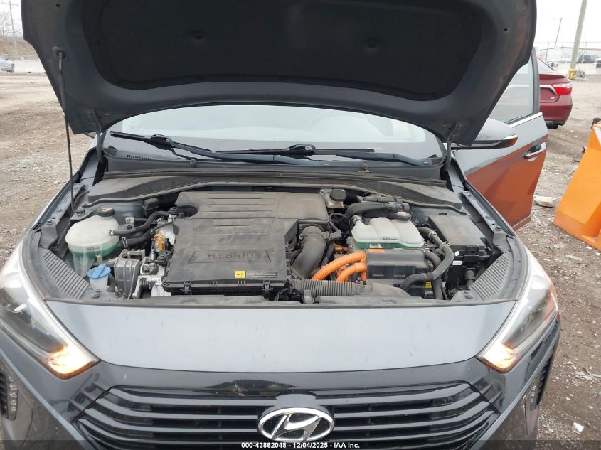 2017 Hyundai Ioniq Hybrid Sel VIN: KMHC75LC0HU035357 Lot: 43862048