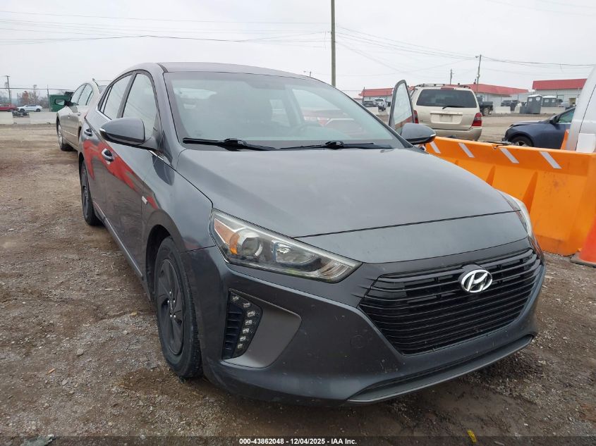 2017 Hyundai Ioniq Hybrid Sel VIN: KMHC75LC0HU035357 Lot: 43862048