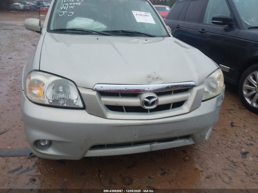 2005 Mazda Tribute S VIN: 4F2YZ04165KM60545 Lot: 43862067
