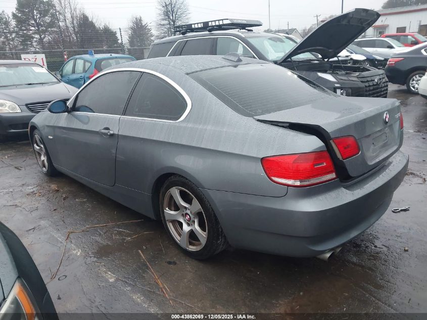 2008 BMW 328I VIN: WBAWB33518P135775 Lot: 43862069