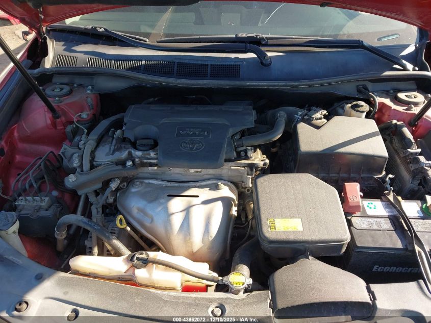 2014 Toyota Camry Se VIN: 4T1BF1FK0EU792281 Lot: 43862072