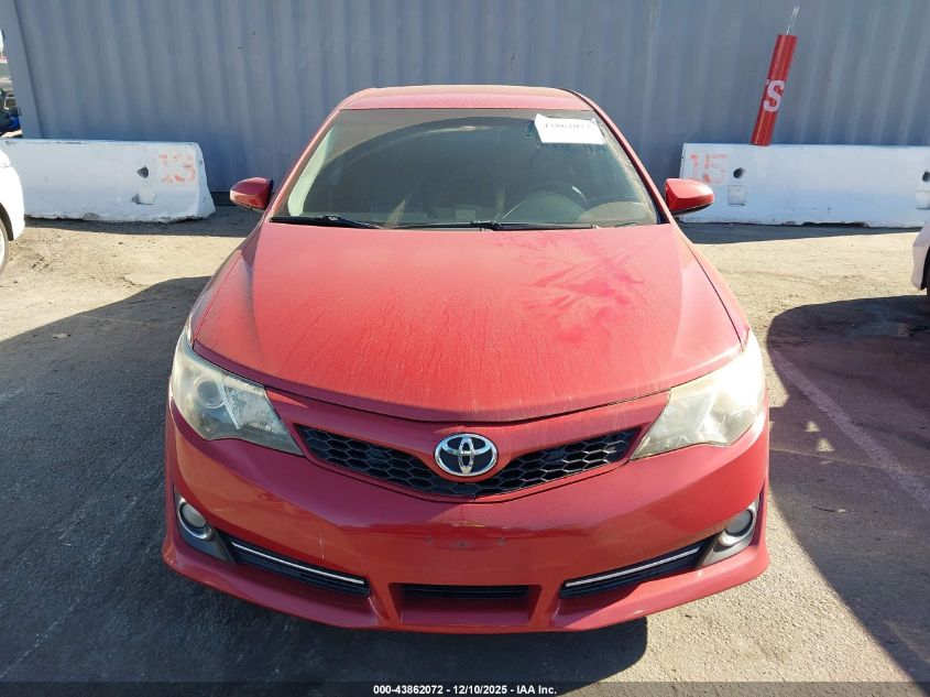 2014 Toyota Camry Se VIN: 4T1BF1FK0EU792281 Lot: 43862072