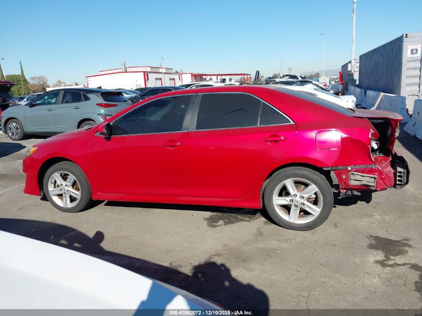 2014 Toyota Camry Se VIN: 4T1BF1FK0EU792281 Lot: 43862072