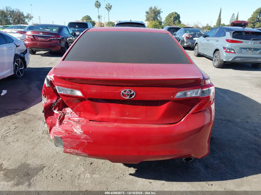 2014 Toyota Camry Se VIN: 4T1BF1FK0EU792281 Lot: 43862072