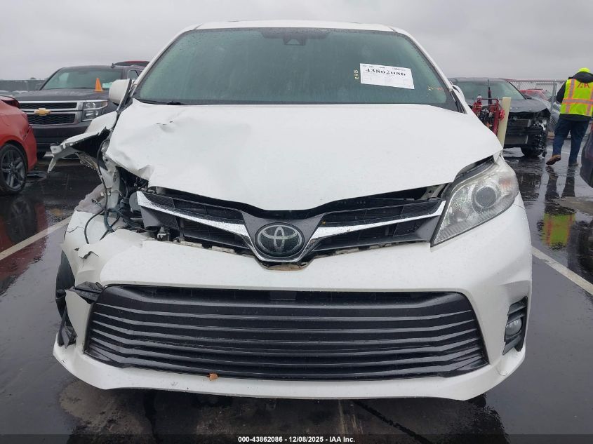 2020 Toyota Sienna Xle VIN: 5TDYZ3DC1LS083311 Lot: 43862086