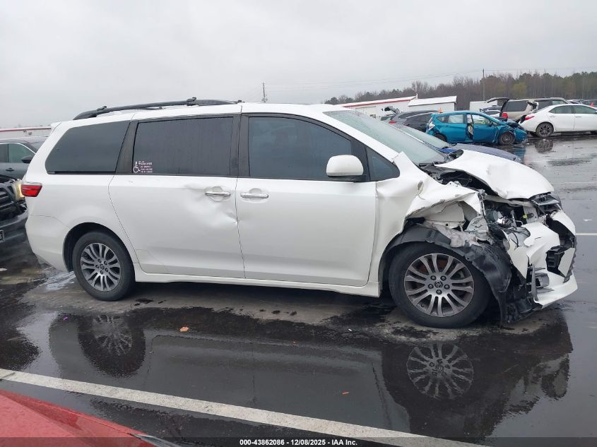 2020 Toyota Sienna Xle VIN: 5TDYZ3DC1LS083311 Lot: 43862086
