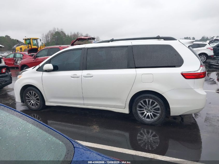 2020 Toyota Sienna Xle VIN: 5TDYZ3DC1LS083311 Lot: 43862086