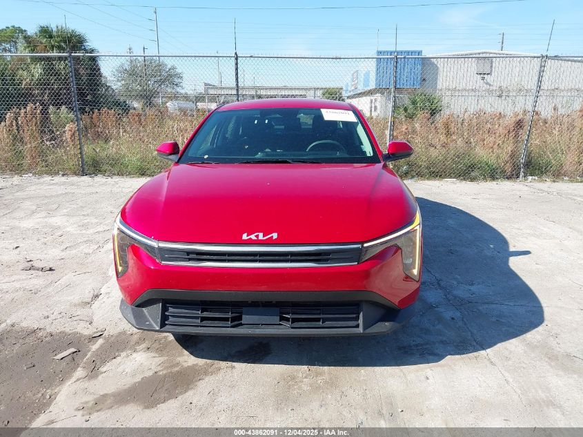 2025 Kia K4 Lxs VIN: 3KPFT4DE2SE033770 Lot: 43862091