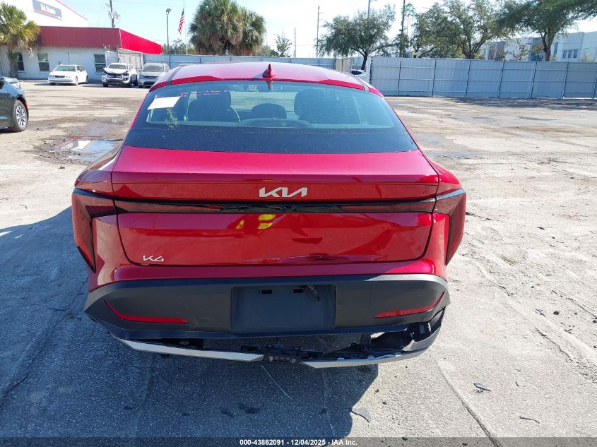 2025 Kia K4 Lxs VIN: 3KPFT4DE2SE033770 Lot: 43862091