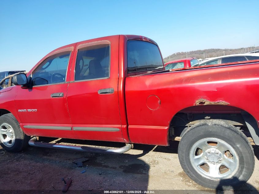 2007 Dodge Ram 1500 Slt VIN: 1D7HA18P07S145793 Lot: 43862101