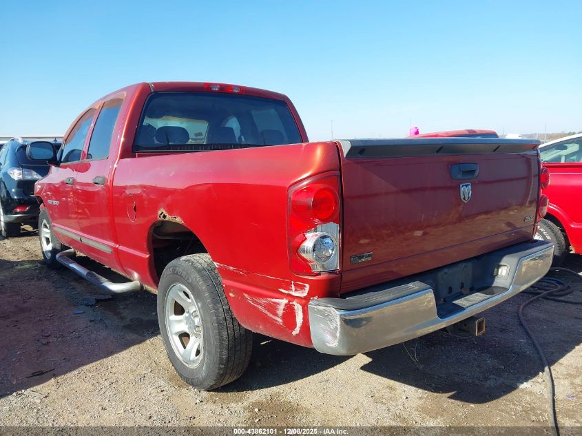 2007 Dodge Ram 1500 Slt VIN: 1D7HA18P07S145793 Lot: 43862101