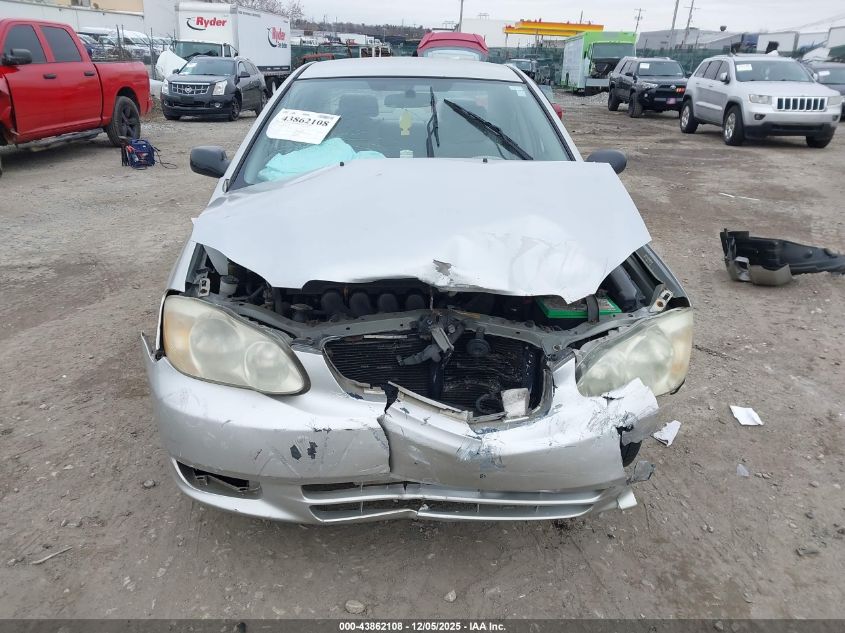 2003 Toyota Corolla Le VIN: 2T1BR32E83C115240 Lot: 43862108