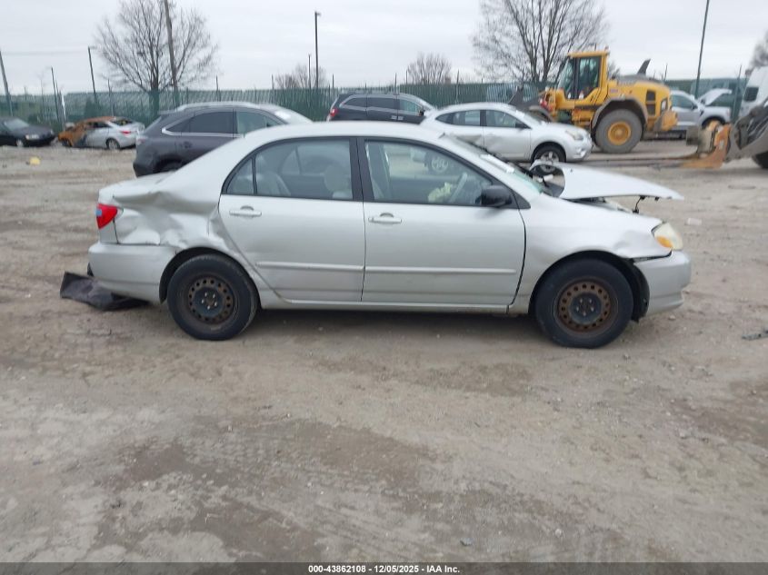 2003 Toyota Corolla Le VIN: 2T1BR32E83C115240 Lot: 43862108