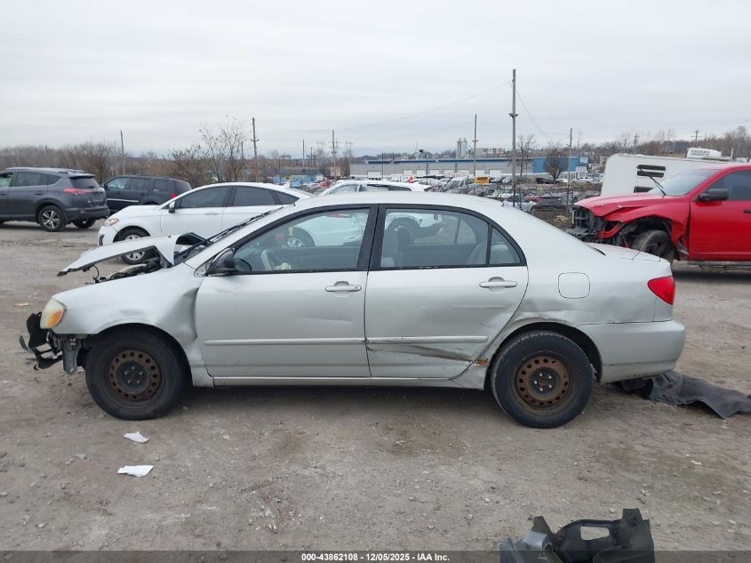 2003 Toyota Corolla Le VIN: 2T1BR32E83C115240 Lot: 43862108